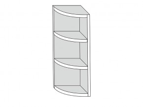 19.30.0р Полка угловая (h=913) радиусная  ЛДСП УНИ в Аше - asha.magazin-mebel74.ru | фото