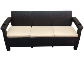 Диван Yalta Sofa 3 Set шоколадный в Аше - asha.magazin-mebel74.ru | фото