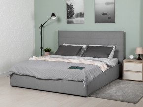 Кровать двойная Амалия 160 RUDY-2 1501 A1 color 20 серебристый серый в Аше - asha.magazin-mebel74.ru | фото