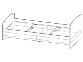 Кровать одинарная в Аше - asha.magazin-mebel74.ru | фото