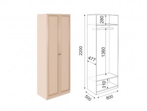 модуль №2 Шкаф двухстворчатый в Аше - asha.magazin-mebel74.ru | фото