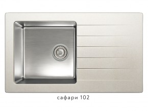 Мойка комбинированная Tolero twist TTS-860 Сафари 102 в Аше - asha.magazin-mebel74.ru | фото