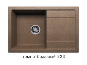 Мойка кварцевая Tolero R-112 Темно-бежевый 823 в Аше - asha.magazin-mebel74.ru | фото