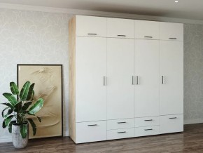 Шкаф распашной 2400К Жемчуг в Аше - asha.magazin-mebel74.ru | фото