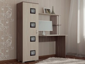 Стол компьютерный Юниор 2 ясень шимо в Аше - asha.magazin-mebel74.ru | фото