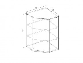 ВУ9 Модуль верхний Угловой МВУ9 в Аше - asha.magazin-mebel74.ru | фото